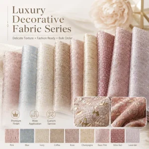 Luxury Metallic Floral Fabric Jacquard Brocade Textile For Dress Gown And Decoration