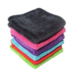 Luxury Microfiber Car Wash Towel High Quality 1200 GSM Double Sided Shemmy Super Absorbent Microfiber Material