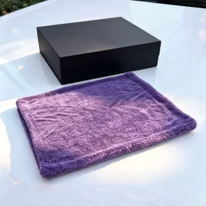 Luxury Microfiber Car Wash Towel High Quality 40×60 1200 GSM Double Sided Shemmy Super Absorbent Microfiber Material