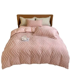 Luxury Microfiber Comforter Set with Royal Embroidery and Soft Breathability