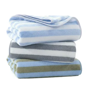 Luxury Microfiber Set Quick Dry Soft High Quality Sport SPA Bath Towel Solid Color with Custom Logo for Swim Beach Exercise