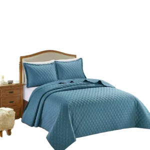 Luxury Microfiber Woven Solid 200TC 40 Count Bedspreads Comforter Sets Customized King Queen Twin Plain Home Hotels