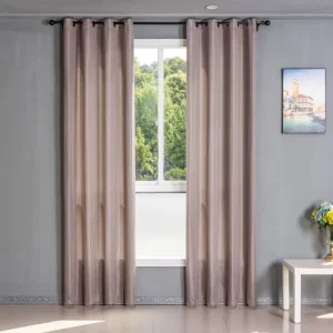 Luxury Modern Home Curtains Custom Size Fabric Thermal Insulated Multiple Colors Blackout Curtains for Home
