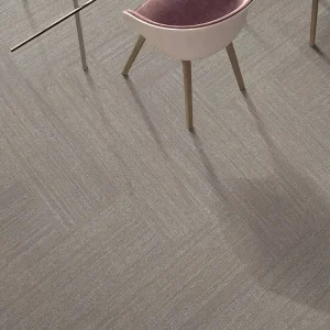 Luxury Modern Hotel and Office Carpet Tiles Loop Pile Nylon Jacquard PVC Backing Low Pile Thin 33.3x100cm Home Use
