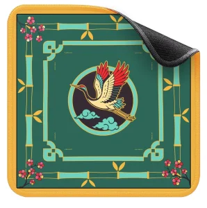 Luxury Modern Rubber Mahjong Table Mat Eco Friendly Water Resistant Non Slip Portable Professional Quality Casino Gambling Mat