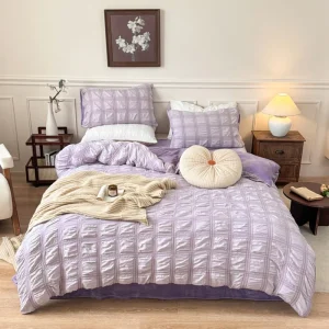 Luxury Modern Solid Warm Comforter Set 4 Piece Cover Durable Hotel Quality Wedding Made in China Other Material