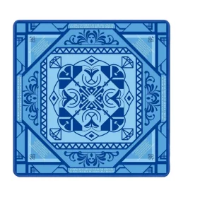 Luxury Modern Sound Absorbing Mahjong Mat Anti Noise Rubber Base Portable Customizable Size Logo OEM for Apartment Entertainment