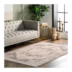 Luxury Nonslip 6-7mm Thick Cushioned Polyester Runner Pad for Indoor Use Tufted Cover Bedroom Living Room Rugs