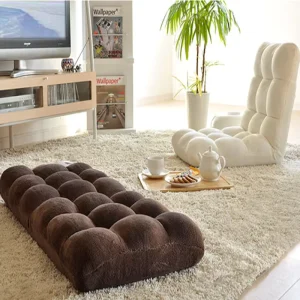 Luxury Nordic Style Furniture Lumbar Support Cushion Sofa Bed Dorm Reading Pillow with Removable and Practical Design