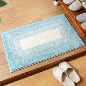 Luxury Plush Fluffy Bath Mat Non Slip Extra Thick Microfiber Quick Dry Anti Skid Shaggy Home & Hotel Use Pet Friendly