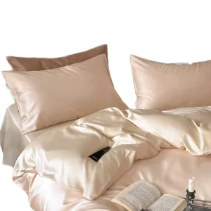 Luxury Pure Cotton Bedding Set Silky Smooth Duvet Cover Bed Sheets Spring Summer Cotton Bed Cover Bedding