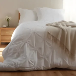 Luxury Quality King Size Duvet Cover Bedding Set Modern Style Washed Cotton Comforter Flat Fitted Satin for Home Use & Hotels
