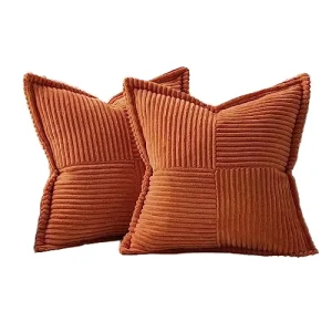 Luxury Reversible Boho Ruffle Zipper Closure Square Throw Pillow Covers Cushion Cases 100% Polyester Customizable