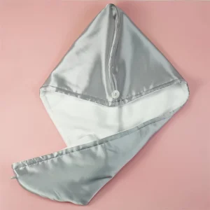 Luxury Satin Hair Towel Wrap Super Absorbent Fast Dry Microfiber Hair Dry Towel Turban Wrap