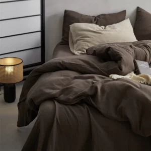 Luxury Single Size American Style Princess Bed Sheet Set 100% Cotton 400TC Woven Solid Eco Friendly Folded 4 Pcs Home Children’s