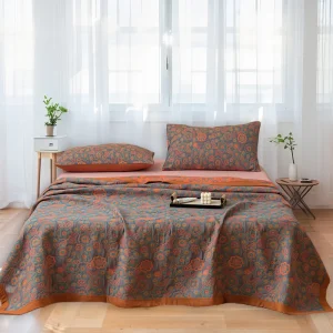 Luxury Soft Eco Friendly Cotton Jacquard Summer Blanket Multi Color 100x150cm & 150x200cm for Couch Air Conditioning Nap Use