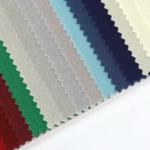 Luxury Soft Faux Suede Upholstery Material 180GSM Polyester Island Fiber Fabric for Modern Home Interior Decoration