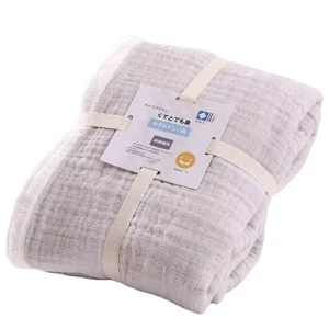 Luxury Summer Throw Blankets for Home Decor Bedspread 6 Layers Muslin Cotton Bed Sofa Towel Throw Blankets