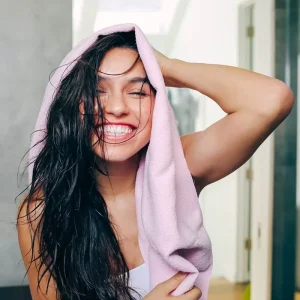 Luxury White Bath Towel Hair Towel Super Dry Microfiber Hand Towel for Adults Woven Antimicrobial Free