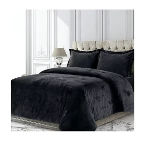 Luxury Winter Warm Velvet Duvet Cover Bedding Oversized Quilt Cover Set