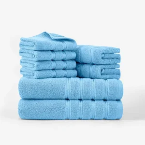 Luxury Woven 100% Cotton Terry Quick Dry Absorbent Hand Sheet Soft Shower Beach Bath Towel for Hotel