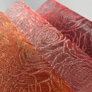 Luxury metallic woven wallcovering designed for interior architecture hospitality spaces and high end residential decoration
