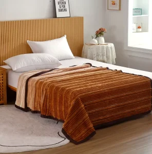 Luxury100% Polyester Flannel Chunky Winter Raschel Blanket Bed Cover Warm Soft European Christmas