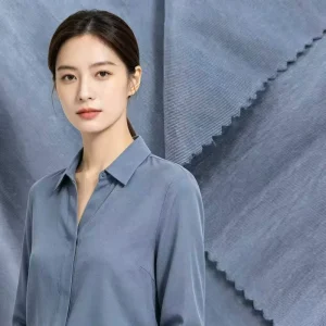 Lyocell Cotton Nylon 3 2 Twill Woven Shirting 68″ Wide Cool Touch & Fuller Texture for Women’s Blouses