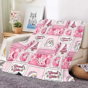 MOQ 1 Custom Winter Warm Cozy Minky Sherpa Fleece Flannel Blanket Soft Furry Throw Blankets 50 X 60 60 X 80