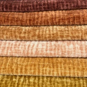 MOQ 1 roll Chenille Sofa Fabric stripe pattern Upholstery Fabric Sofa Home Textile Vega335
