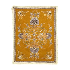 MOQ 1pc Custom Woven Tapestry Blanket 100% Cotton Tassel Boho Ethnic Style Pattern Throws For Camping Tapestry Carpet