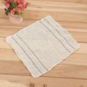 MSJ Kitchen Shop Towel Double Sided Cleaning Cloth with Breathable Polyester Cotton Rag