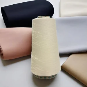 MVS NE 30 1 100% Polyester Raw White Vortex Spun Yarn