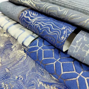 M&Y Floral Yarn Dyed 280cm Woven 100% Polyester Jacquard Home Decor Curtain Fabric Home Textile Pillows