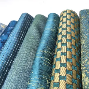 M&Y Luxury Various Styles Woven Home Textile 100% Polyester Jacquard Curtain Fabric for Upholstery