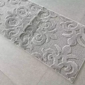 Machine Tufted Polypropylene Carpet High Cut Low Loop Rug Home Use Non slip Door Mat Runner