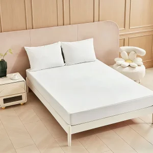 Machine Washable Coral Fleece Cloth Waterproof Mattress Protector for Firm Fit Cover & Protector Series