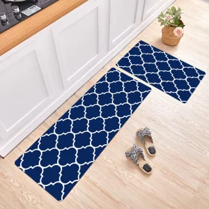 Machine Washable Non Slip Printed Kitchen & Entrance Door Floor Mat Long Strip Home Carpet