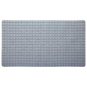 Machine Washable TPE Bath Tub Mat Non Slip Shower Mats with Suction Cups and Wave Pattern Bathtub Bathroom Mats