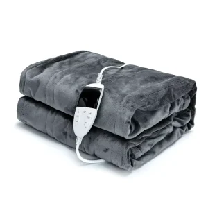 Machine Washable Twin 50 X 60in Electric Heating Blanket Heated Blanket with 6 Heating Settings