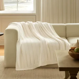 Magic Green Bed Blanket Breathable Knitted Blanket for Bed Lightweight All Season Bedding