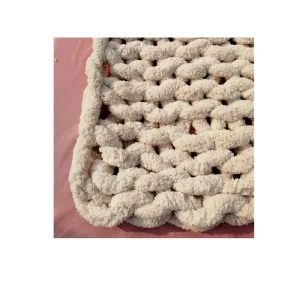 Magic Green Polyester Thick Chunky Micro Chenille 0.1s 2 2.5cm Jumbo Yarn Hand Knitting Hat Rug Plaid Throw Blanket