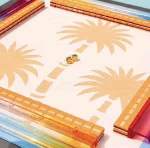 Mahjong Table Mat Non Slip Silent Edge Locking Rubber Pad Washable Wrinkle Resistant American Style 4 Player Entertainment