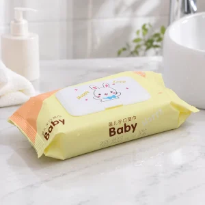 Manufactory Customized Baby Wet Tissue 99.9% Purified Water Baby Wipes Skincare 100% Biodegradable Baby Wipes for Newborn