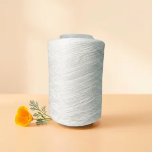 Manufacture 100%Recycled12S 2 Polyester Poly Poly Corespun(SPP) Sewing Yarn