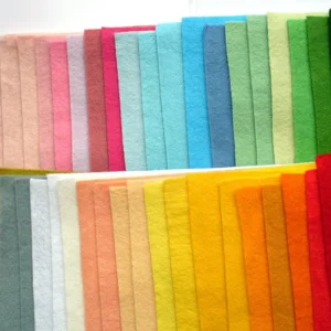 Manufacture Colorful 1mm 2mm 3mm Eco friendly Colored Felt Wool Fabric for Closet Storage Organization Other Home Textiles