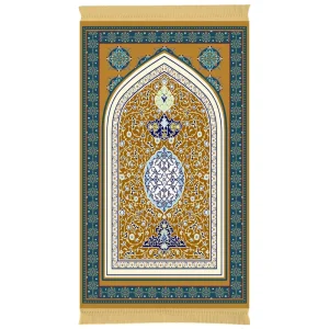 Manufacture Islamic Turkish Church Sajadah Carpet Prayer Mat Home Muslim Janamaz Praying Rugs