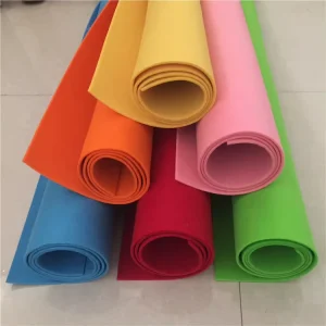 Manufacturer 100% Polyester Needle Punched Nonwoven Fabric Felt Cloth