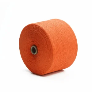 Manufacturer 16s 21s 32s Dyed Blended Yarn 50 Recycled Polyester 50 Polyester Cotton Yarn for Socks Knitting