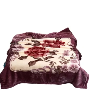Manufacturer 200×230 King Size Luxury Sherpa Blanket Heavy Blanket Winter Floral Fleece Korea Blanket